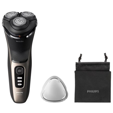 Afeitadora eléctrica en seco y en húmedo  philips shaver 3000 series s3242/12