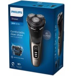 Afeitadora eléctrica en seco y en húmedo  philips shaver 3000 series s3242/12