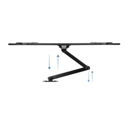 Tooq soporte de pared con brazo articulado para tv de 37"-70" - giratorio e inclinable - peso max 50kg - vesa 600x400mm