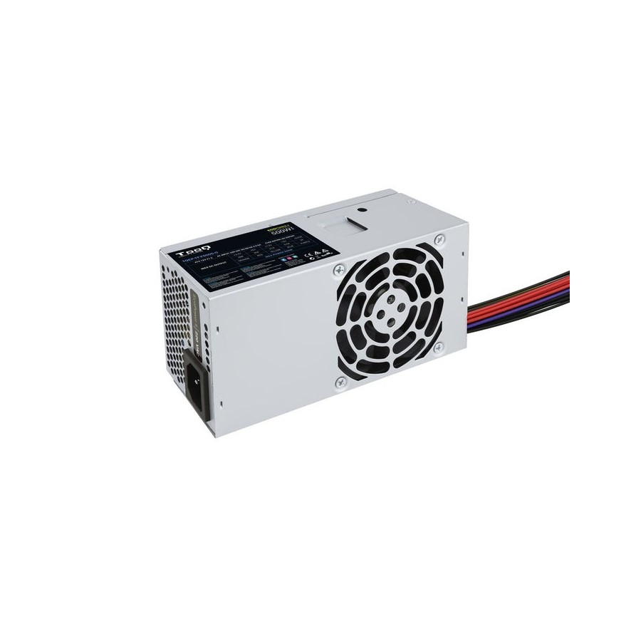 Tooq ecopower fuente de alimentacion 500w tfx 1.3 12v - pfc activo - ventilador 80mm