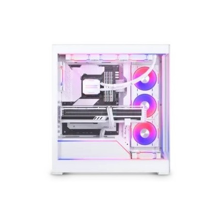 Phanteks nv5 premium drgb kit + power-hub, 3x para aussenrahmen, 1x mainboard cable-funda - blanco