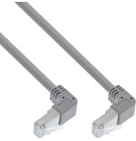 Inline® cable de red two side down angled, s/ftp, cat.6, 250mhz, pvc, 0.90m