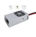 Tooq ecopower fuente de alimentacion 500w tfx 1.3 12v - pfc activo - ventilador 80mm
