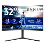 Monitor philips 32m2c5500w/00  80 cm [31.5] 2560 x 1440 pixeles negro