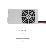 Tooq ecopower fuente de alimentacion 500w tfx 1.3 12v - pfc activo - ventilador 80mm