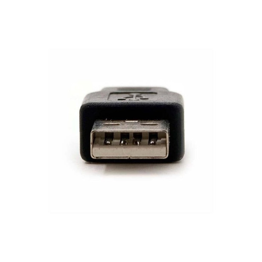 Powergreen adaptador usb am/ micro usb 5 pm  negro