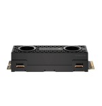 Corsair 2tb mp700 pro hydro x gen5 m.2 nvme ssd w/ water-cooled block m.2 2280 pcie 5.0 r/w 12.4k/11.8k mb/s 1.5m/1.6m iops