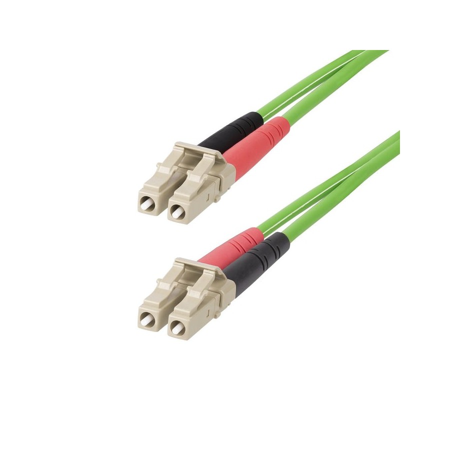 Cable de fibra optica lc a lc cabl upc om5 multimodo de 3m