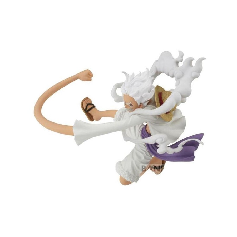 Figura banpresto one piece battle record collection monkey d.luffy gear 5 13cm