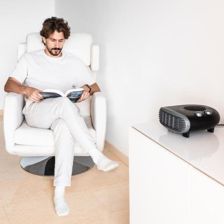 Termoventilador cecotec readywarm 2000 max horizon black