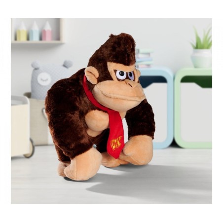 Peluche donkey kong super mario bros 30cm