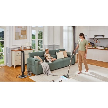 Aspirador vertical sin cable dreame z10 station