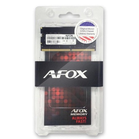 Memoria  afox so-dimm ddr4 8gb 3200mhz