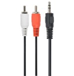 Gembird cable jack a 2xrca/3.5mm m/m 1.50m