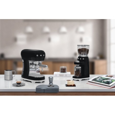 Smeg espresso machine (ecf02bleu) negro negro