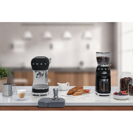 Smeg espresso machine (ecf02bleu) negro negro