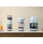 Smeg espresso machine (ecf02bleu) negro negro