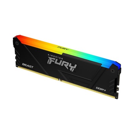 Memoria kingston ddr4 fury beast rgb 8gb 3600 mhz  kf436c17bb2a/8