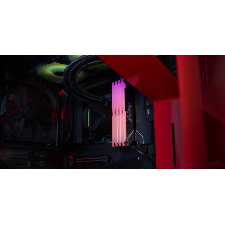 Memoria kingston technology fury beast rgb 8gb ddr4, 3200 mhz, 288-pin dimm, kf432c16bb2a/8