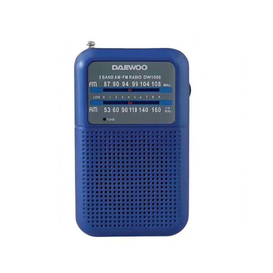 Radio portátil daewoo dw1008 azul