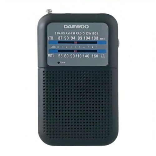 Radio portátil daewoo dw1008 negra