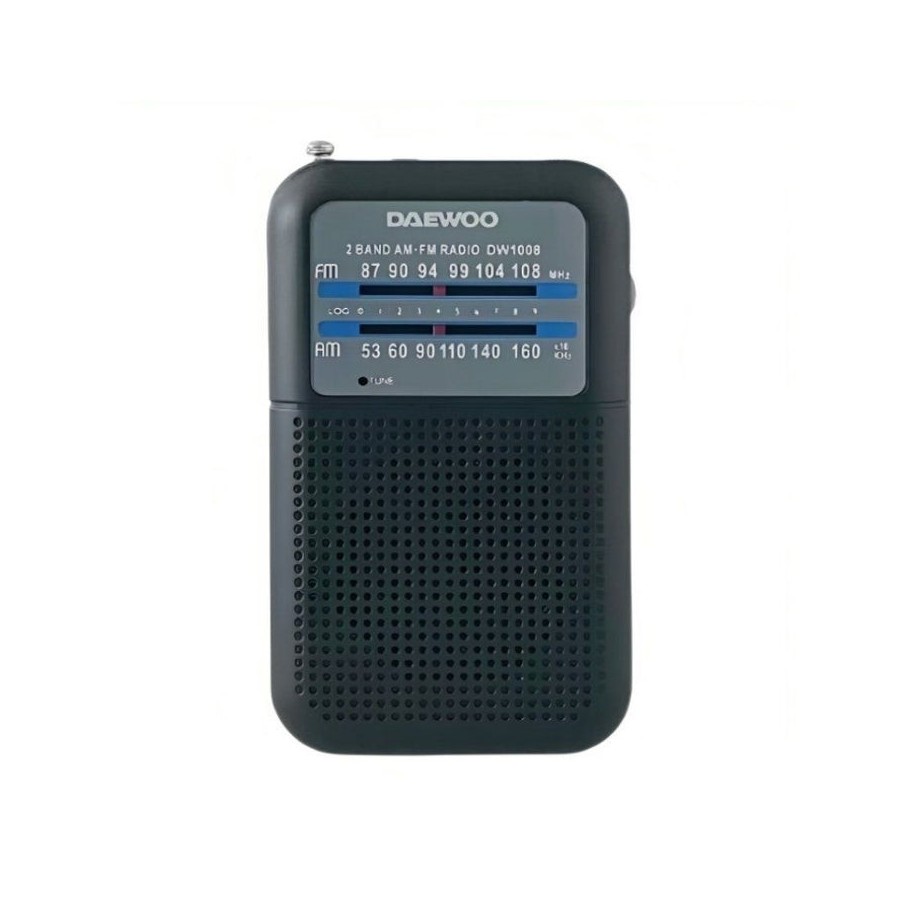 Radio portátil daewoo dw1008 negra