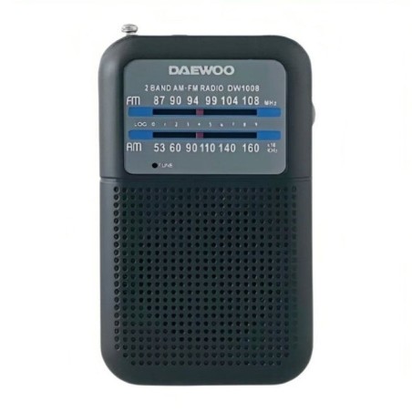 Radio portátil daewoo dw1008 negra