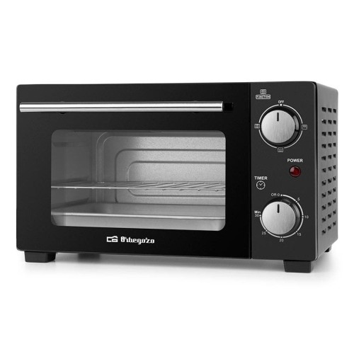 Horno de sobremesa orbegozo ho 985 800w capacidad 10l negro