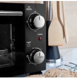 Horno de sobremesa orbegozo ho 985 800w capacidad 10l negro