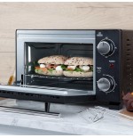 Horno de sobremesa orbegozo ho 985 800w capacidad 10l negro