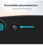 Estufa de gas cecotec readywarm 4200 blueflame foldable