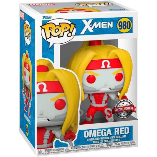 Figura pop marvel x-men omega red exclusive