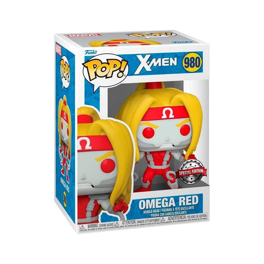 Figura pop marvel x-men omega red exclusive