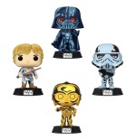 Blister 4 figuras pop star wars exclusive