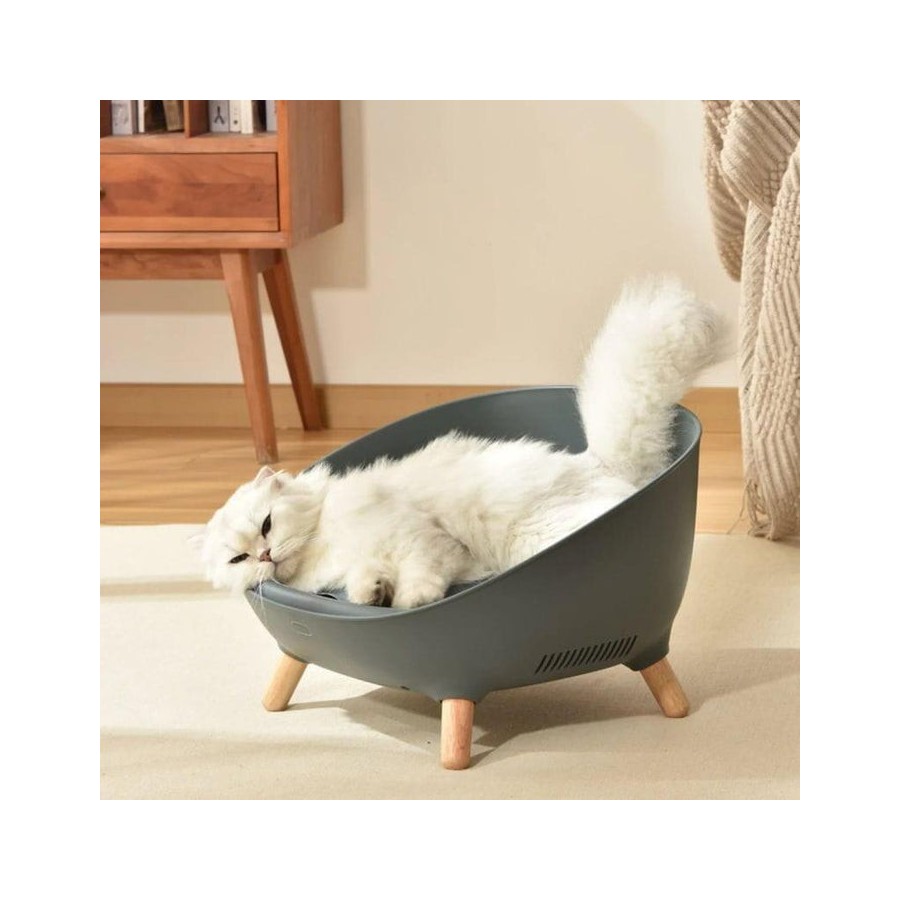 Cama para mascotas  petoneer cozy sofa gris