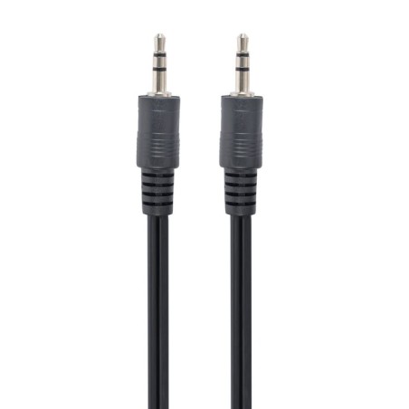 Gembird cable de audio jack 3.5 m/m 1.20m negro  cca-404