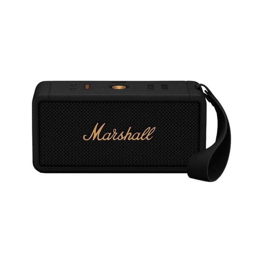 Altavoz bluetooth  marshall middleton black and brass negro