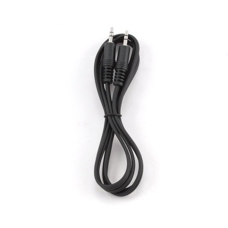 Gembird cable de audio jack 3.5 m/m 1.20m negro  cca-404