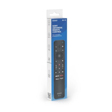 Mando a distancia universal savio/reemplazo para sony tv, smart tv, rc-13