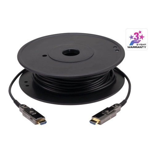 Cable hdmi a-a 60 metros optico activo 4k 60hz  18gbps aten cable aoc aten conector desmontable