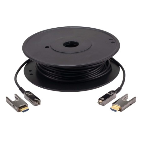 Cable hdmi a-a 60 metros optico activo 4k 60hz  18gbps aten cable aoc aten conector desmontable