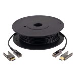 Cable hdmi a-a 60 metros optico activo 4k 60hz  18gbps aten cable aoc aten conector desmontable