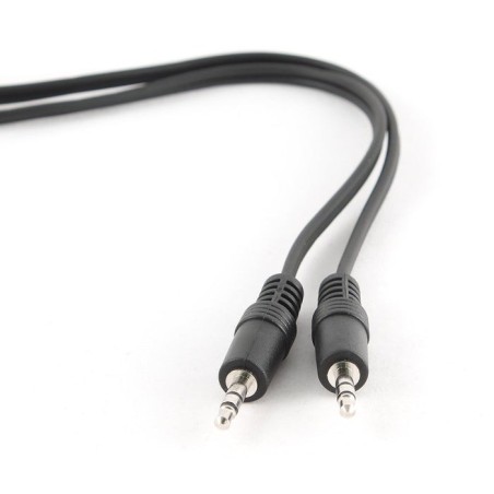 Gembird cable de audio jack 3.5 m/m 5m negro cca-404-5m