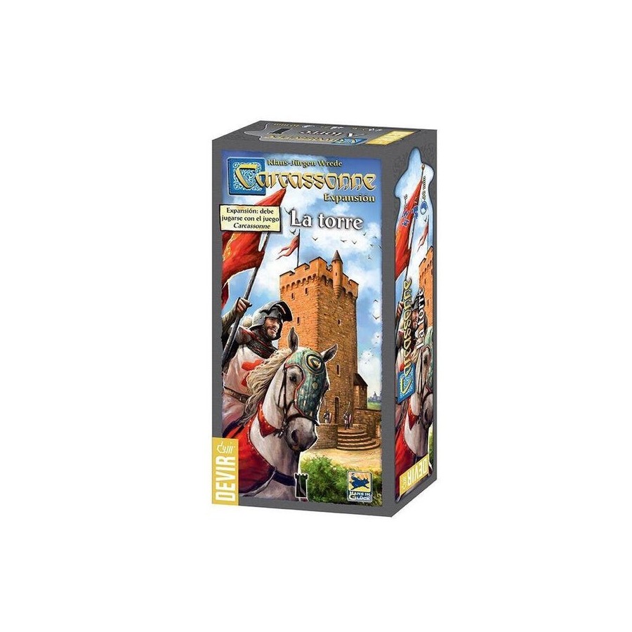 Juego de mesa devir carcassonne la torre