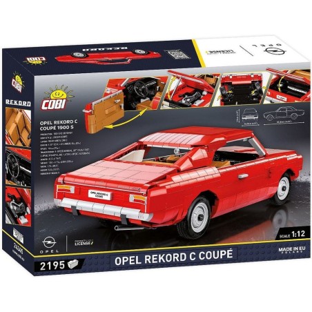 Cobi opel rekord c coupe, juguete de construcción cobi-24345