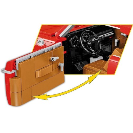 Cobi opel rekord c coupe, juguete de construcción cobi-24345