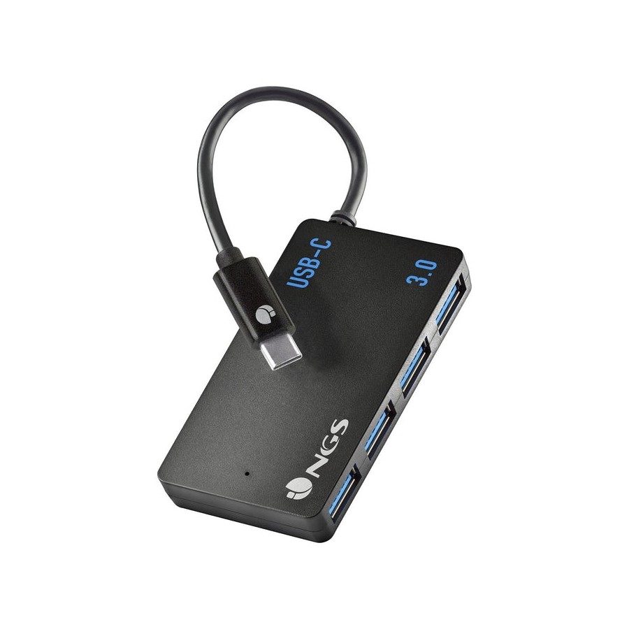 Hub usb tipo-c ngs wonderihub4 4xusb