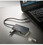 Hub usb tipo-c ngs wonderihub4 4xusb