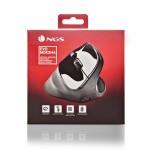Ngs raton inalambrico vertical negro ergonomico