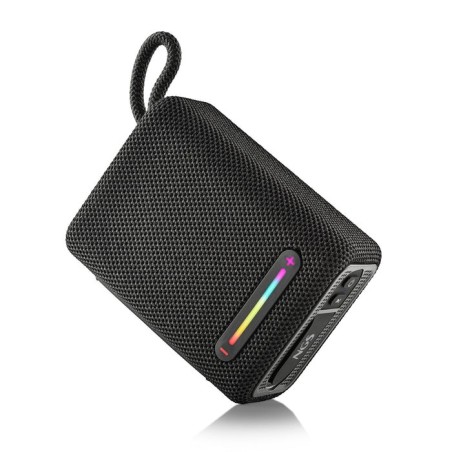 Ngs altavoz port bt luces rgb ipx6 color negro 15w